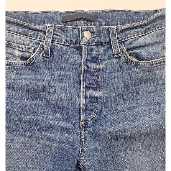 Joe's Jeans The Honor High Rise Vintage Straight Jeans Button Fly Size 27 - Picture 6 of 16